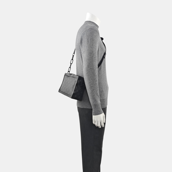 SOFT TRUNK Monogram Coated Canvas Black