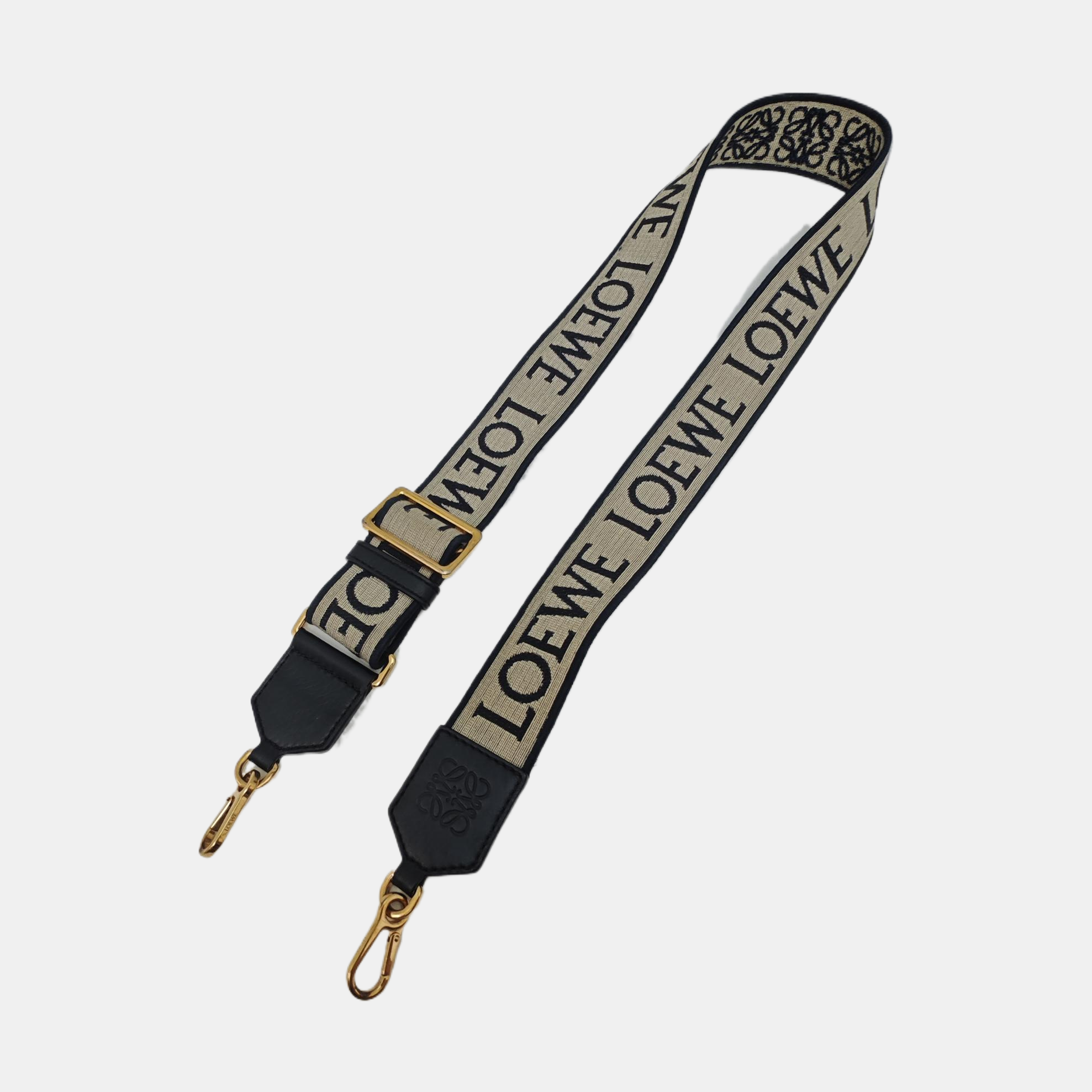 Fabric Bag Strap Beige