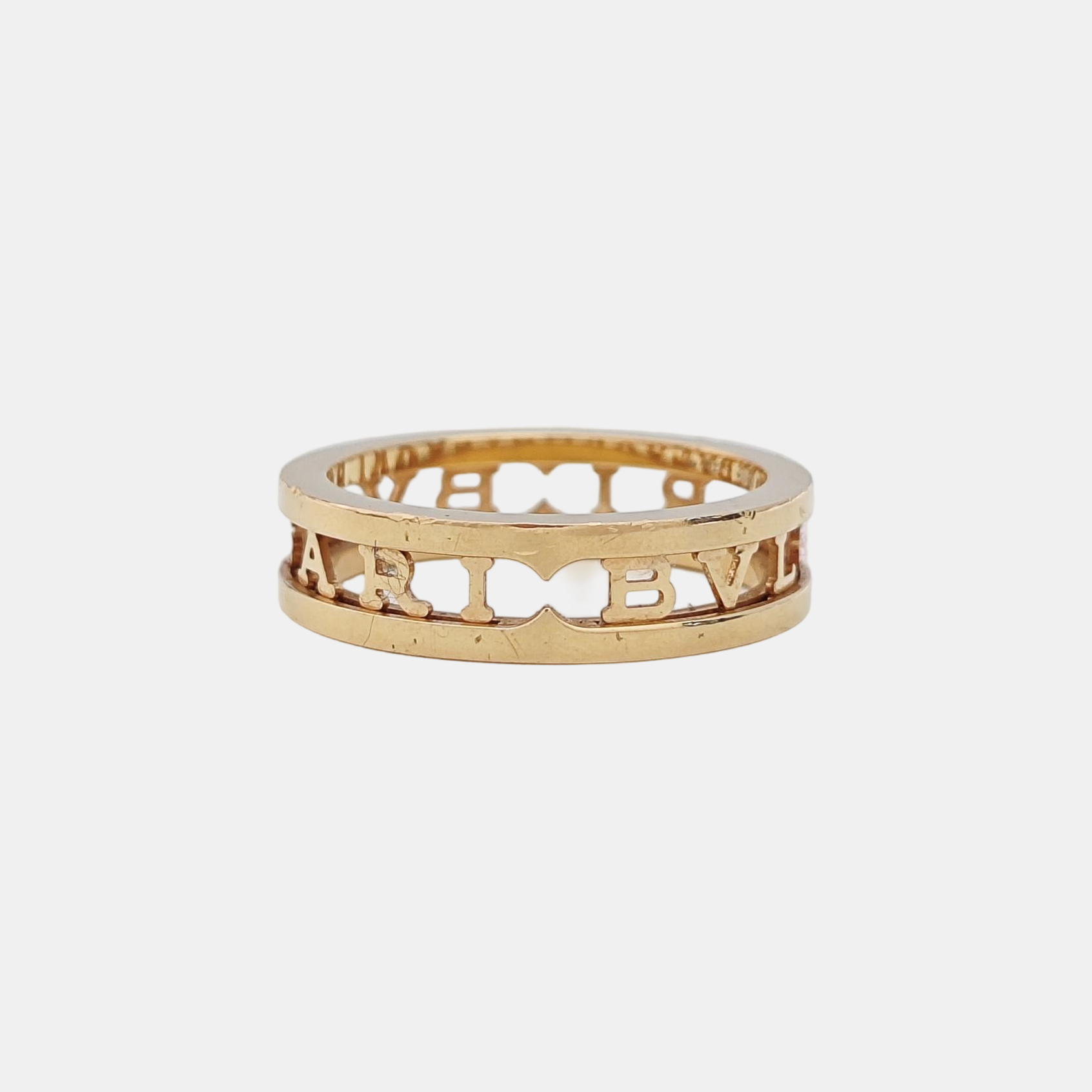 B.ZERO1 18k Rose Gold Ring EU 59