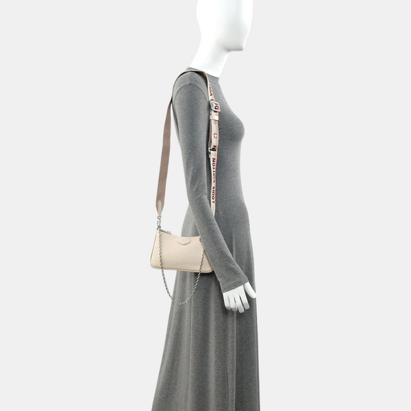 EASY POUCH ON STRAP Epi Beige