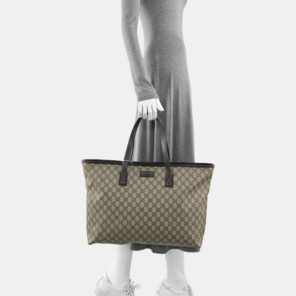 GG Imprime Monogram Coated Canvas Black