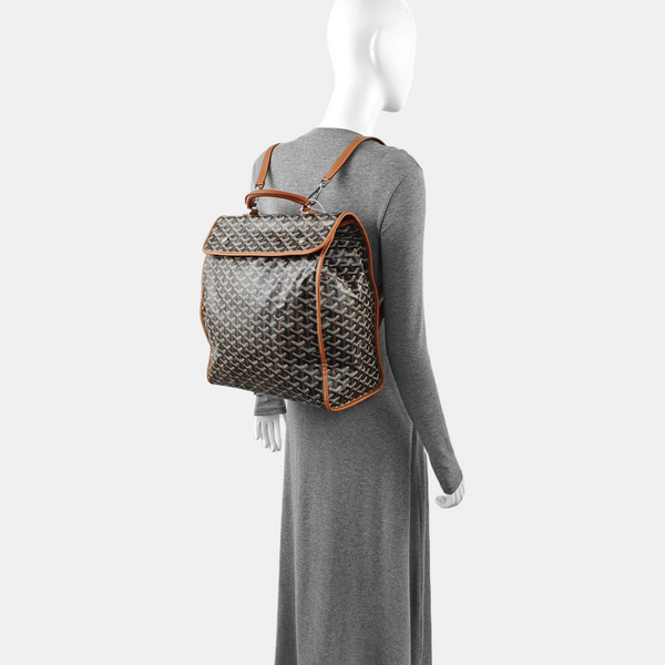 Saint Léger Coated Canvas Brown