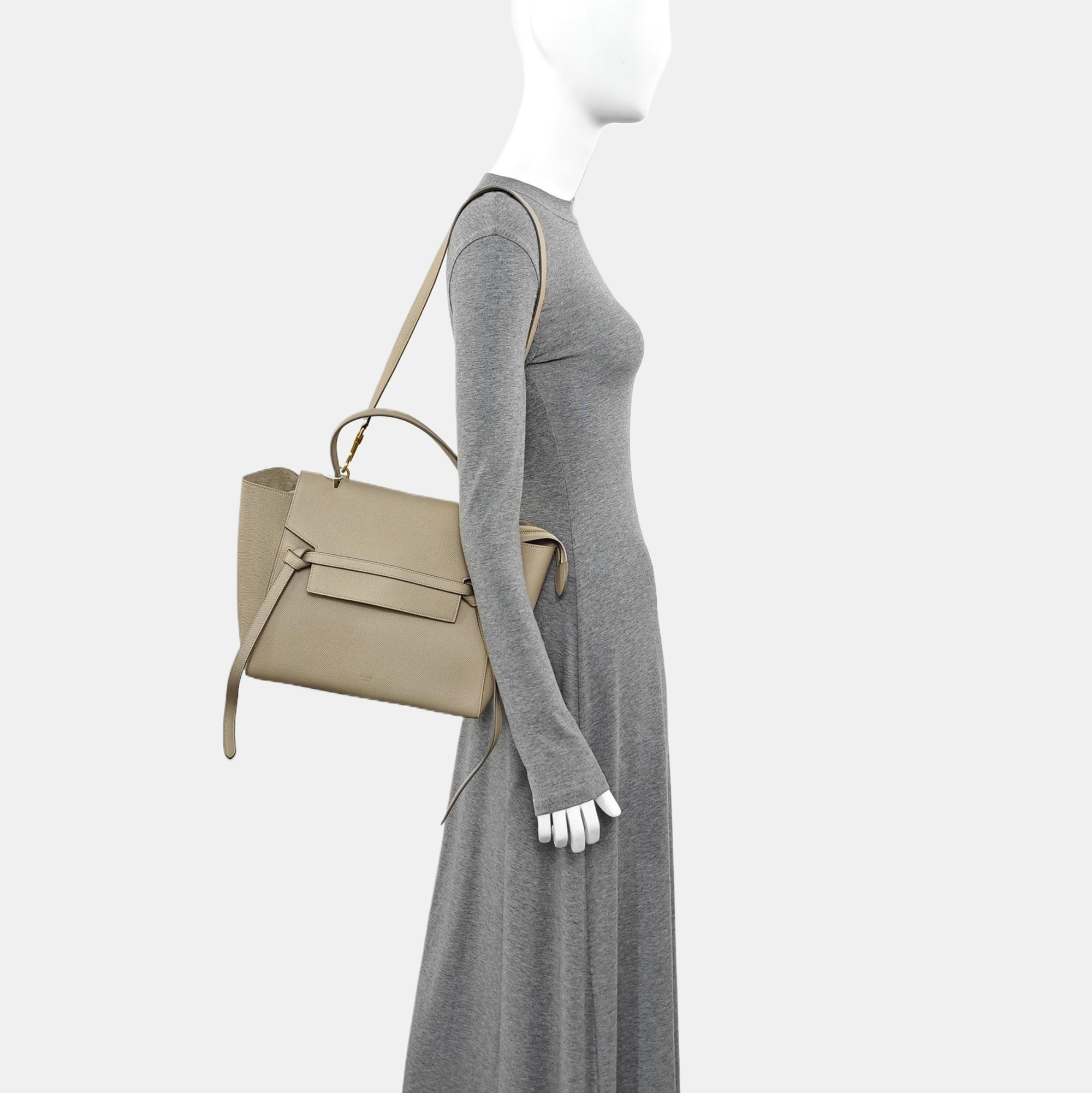 BELT Mini Calfskin Beige
