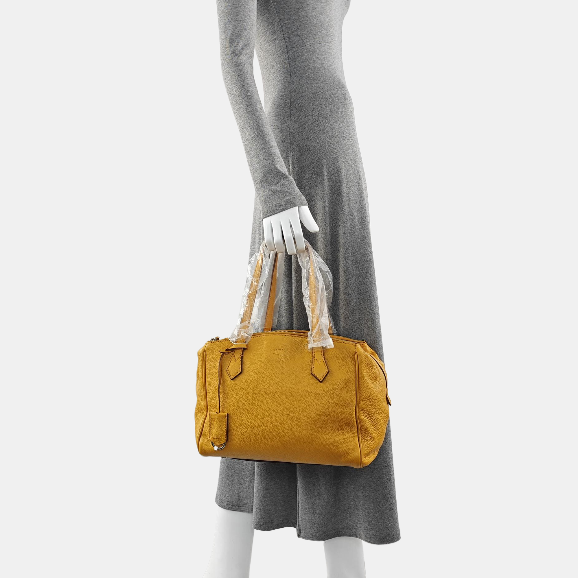 Calfskin Tote Bag Yellow