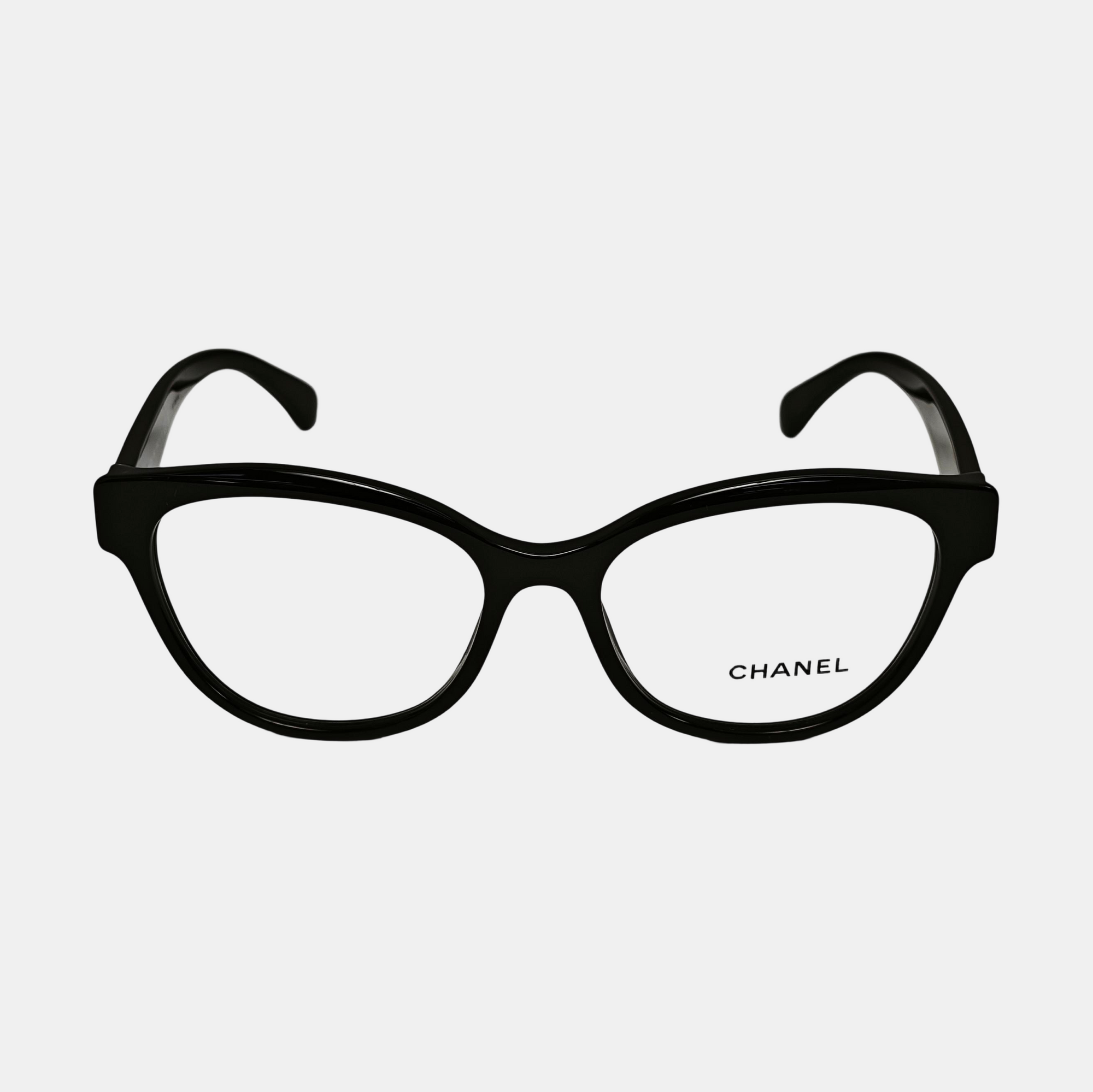 Synthetic Eyeglasses Black