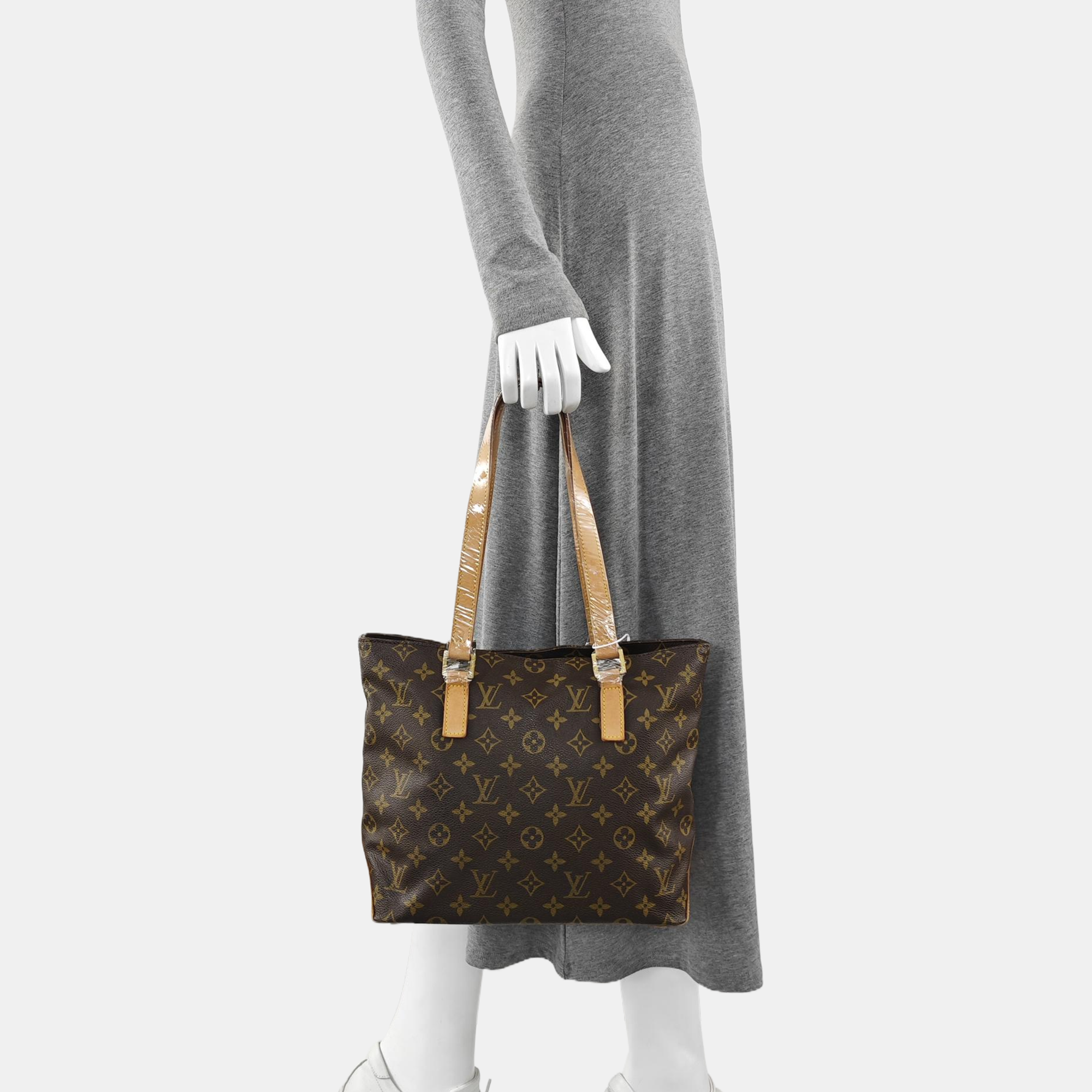 PIANO PM Monogram Coated Canvas Brown