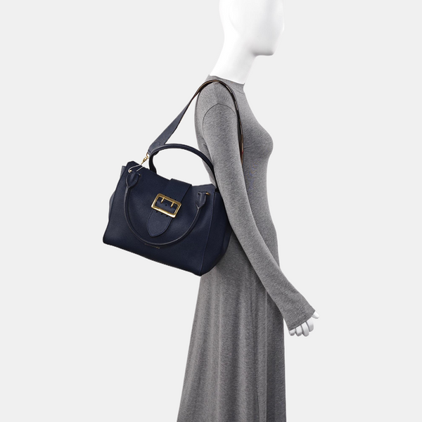 Buckle Calfskin Blue
