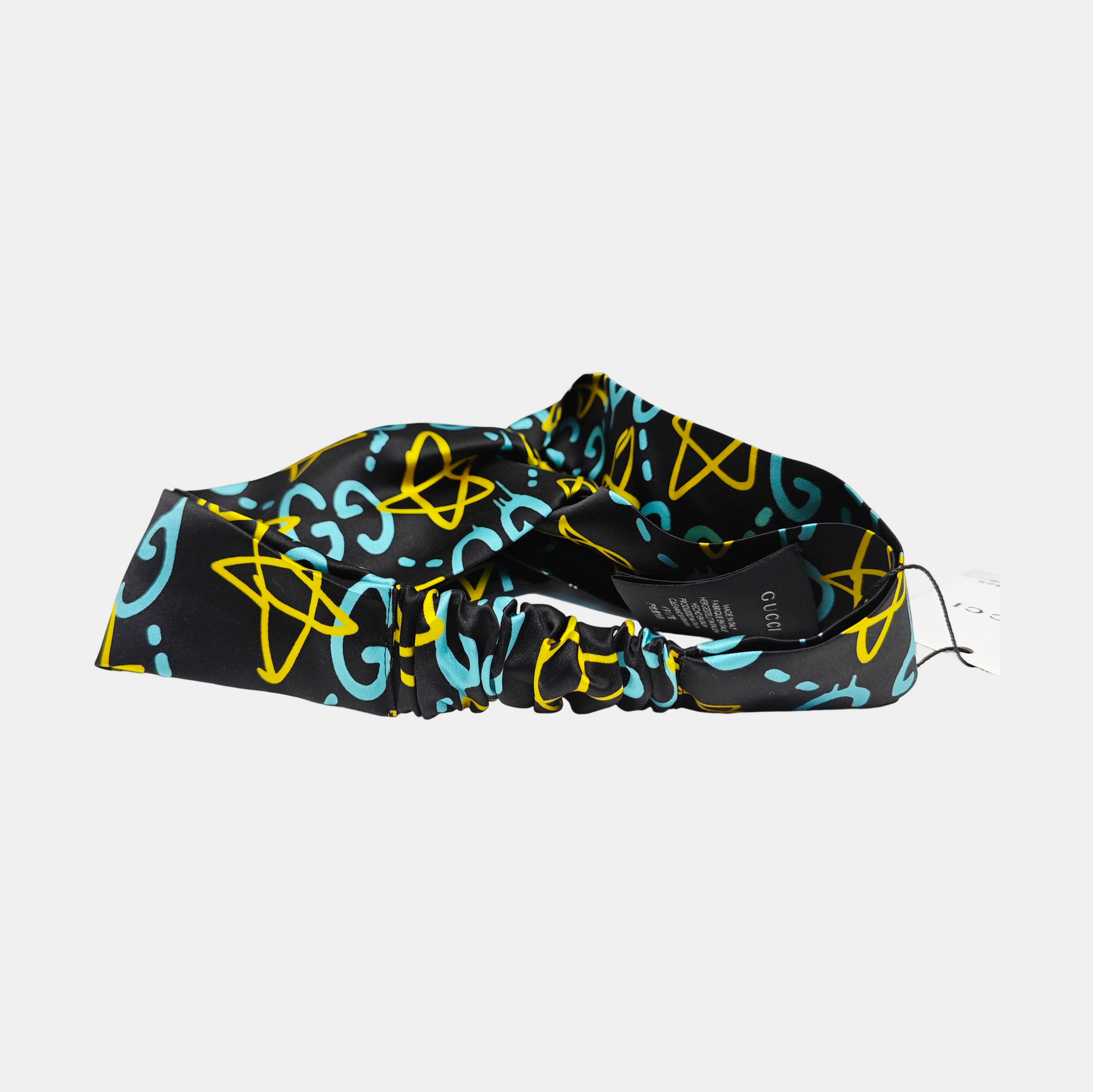 Mulberry Silk Headband Black