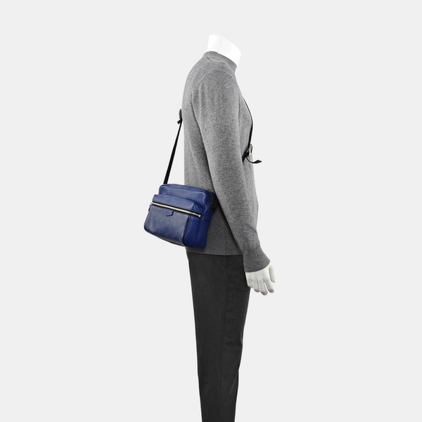OUTDOOR PM Monogram Coated Canvas Blue