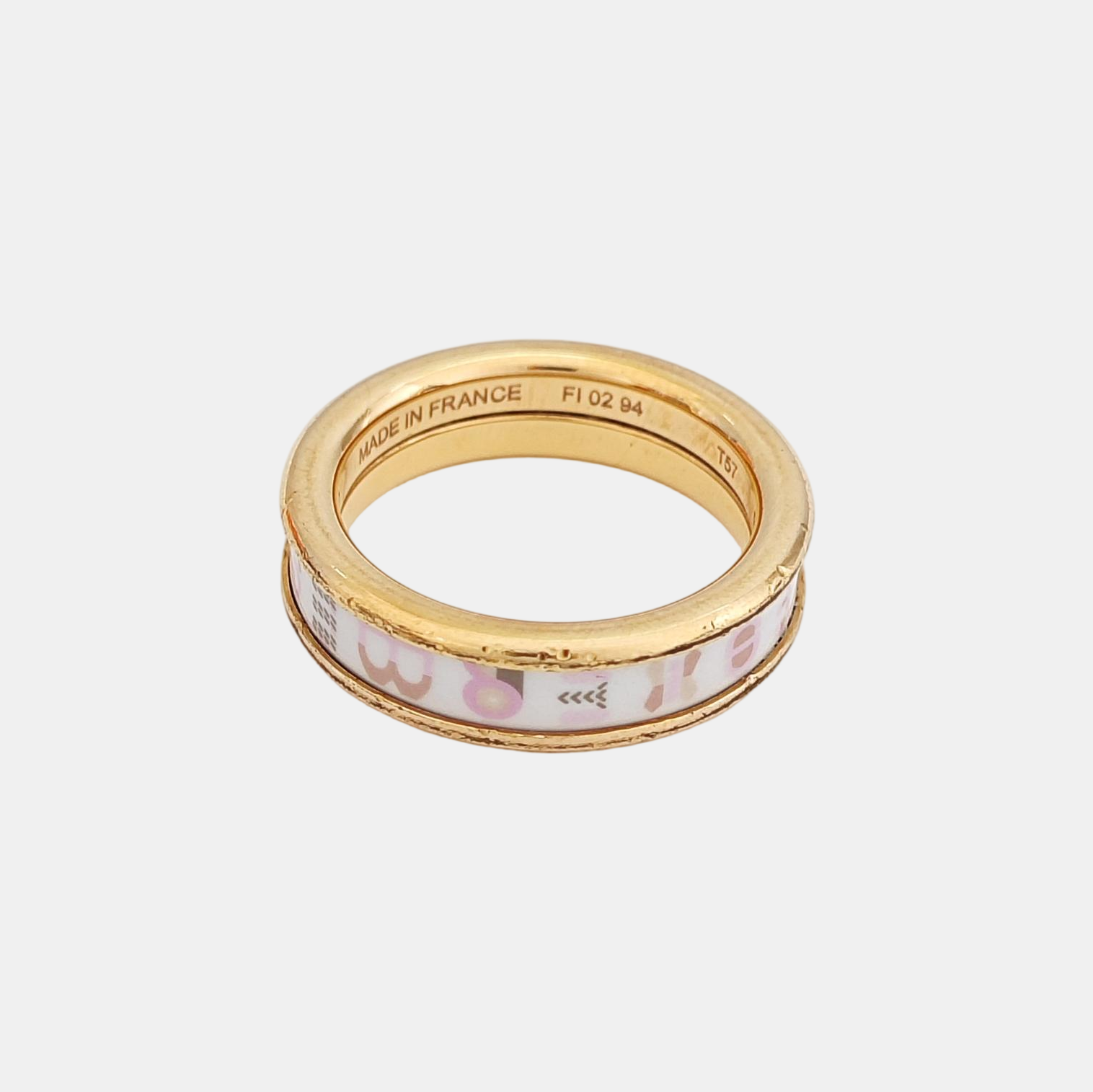 Metal Rose Gold Ring EU 56