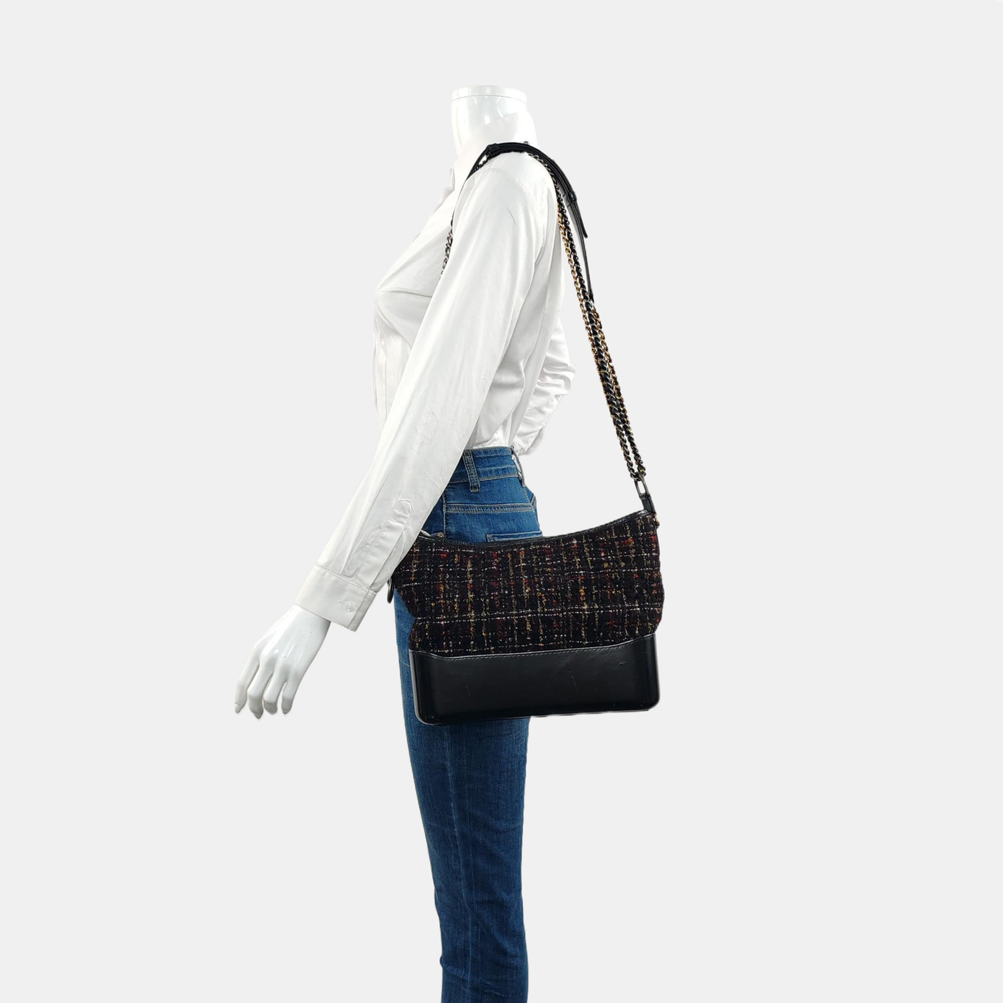 GABRIELLE Medium Wool Black