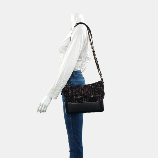 GABRIELLE Medium Wool Black