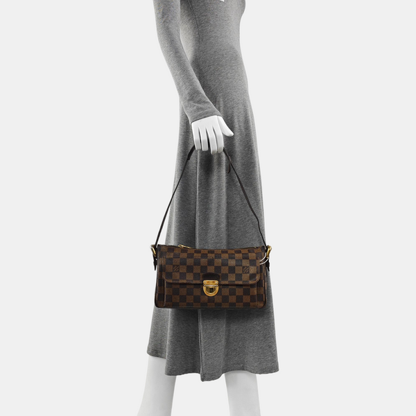 RAVELLO GM Damier Ebene Coated Canvas Brown