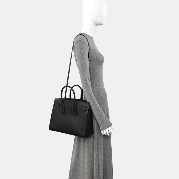 SAC DE JOUR Calfskin Black