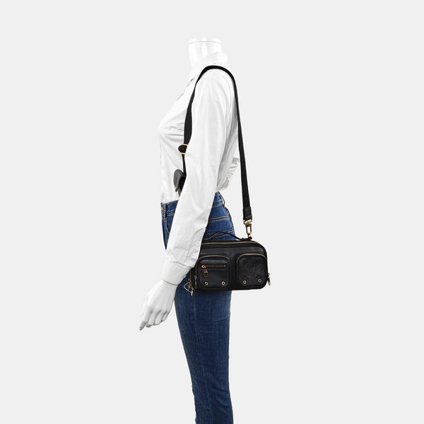 UTILITY Monogram Calfskin Black