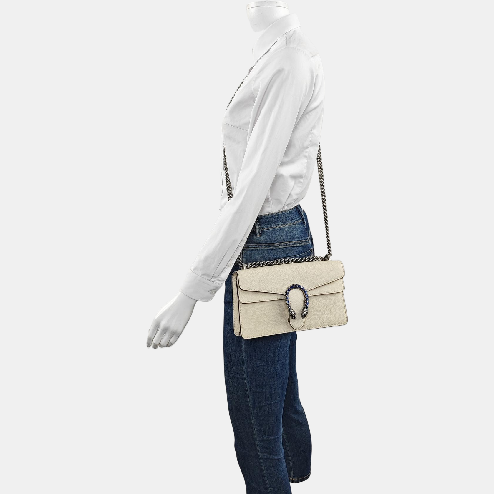 Dionysus Small Calfskin Beige