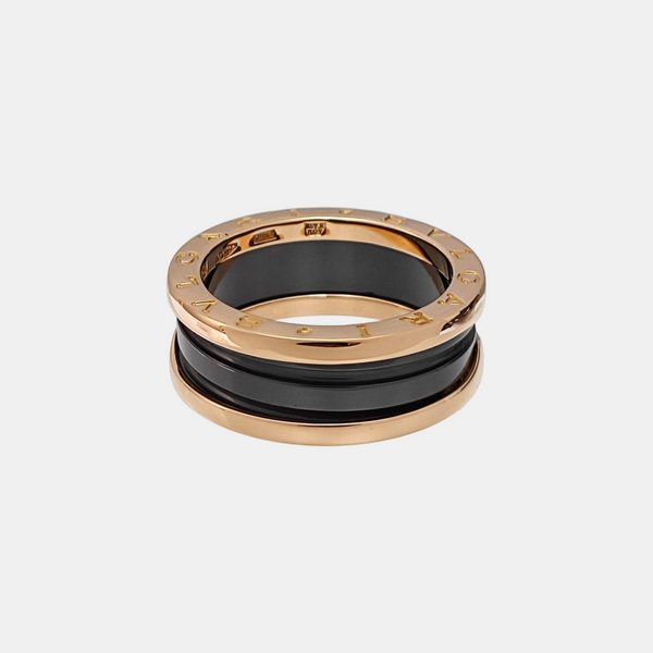 B.ZERO1 18k Rose Gold Ring EU 56