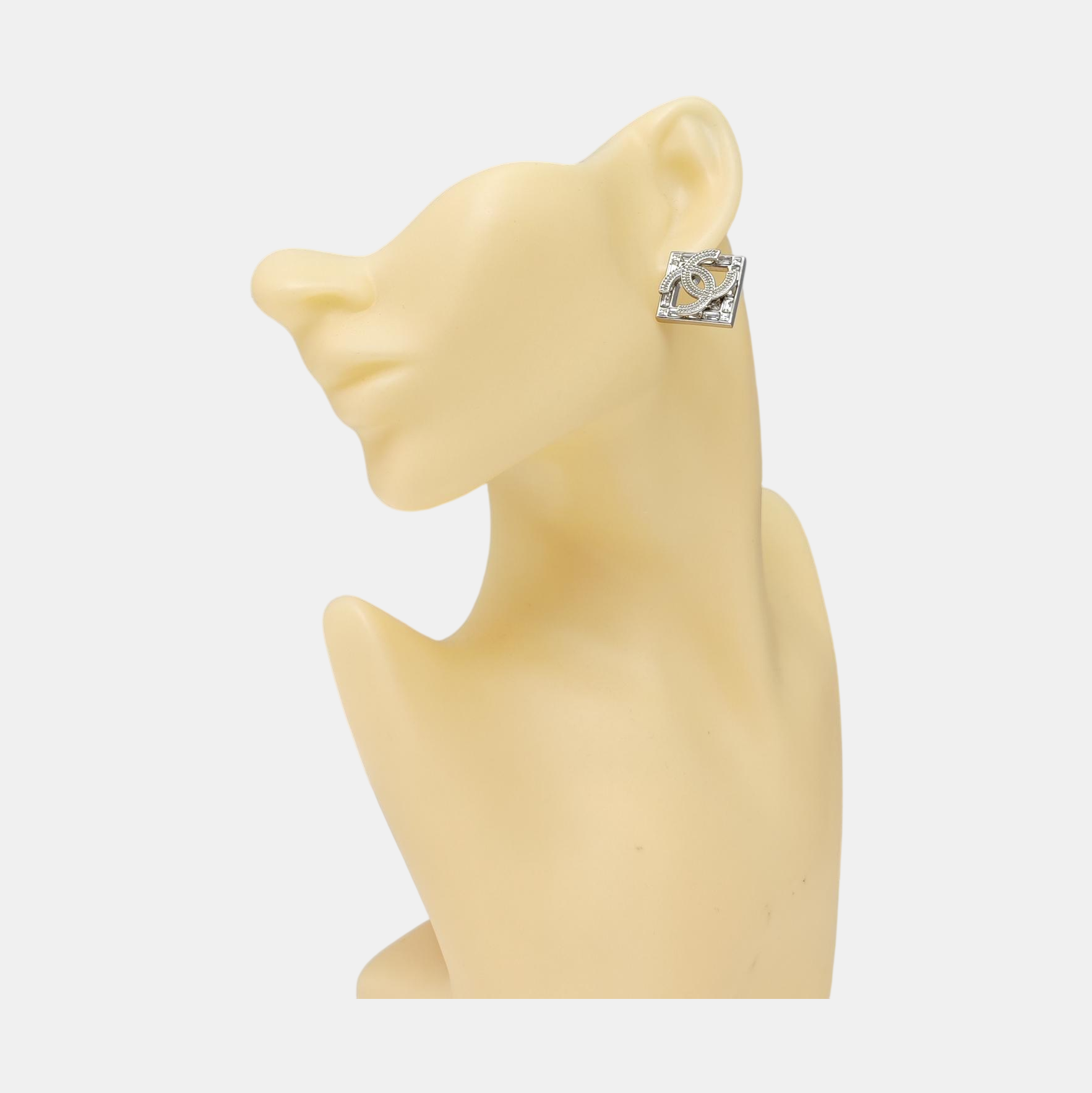 Metal Silver Stud Earrings