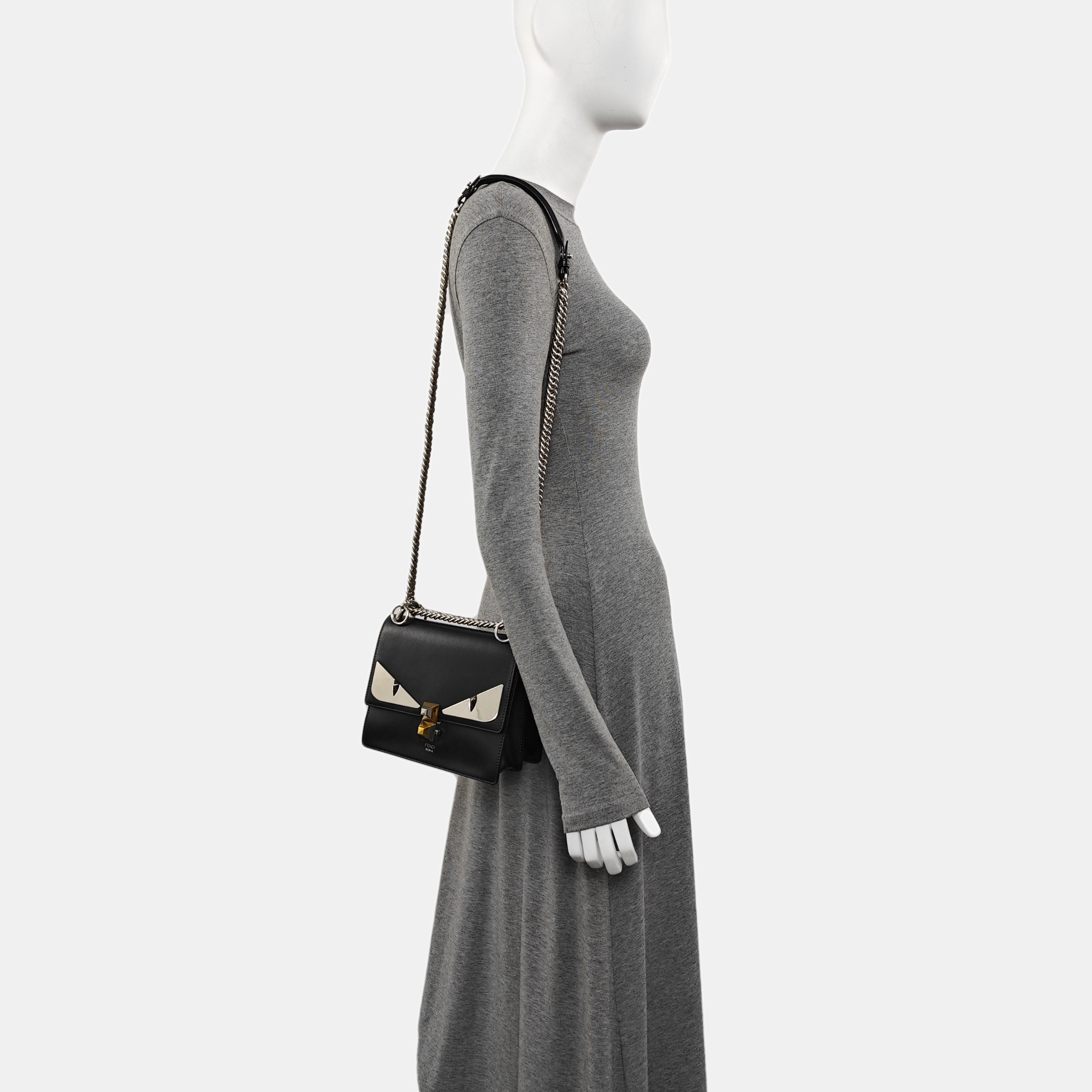 Kan I Mini Calfskin Black