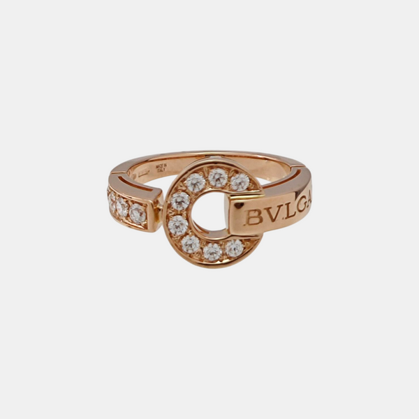 BVLGARI BVLGARI 18k Rose Gold Ring EU 50