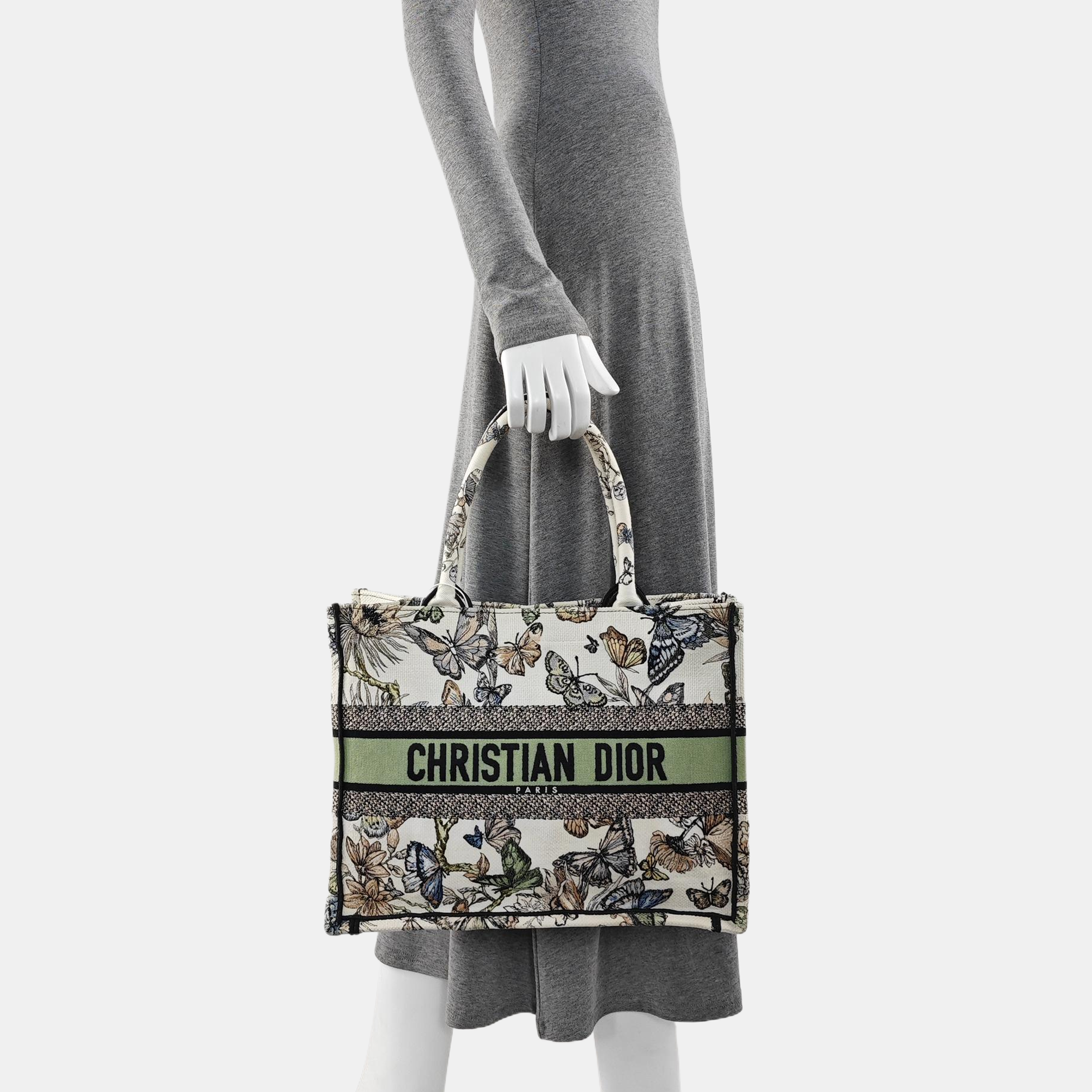 Book Tote Medium Canvas White