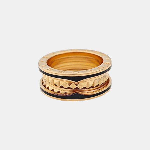 B.ZERO1 18k Rose Gold Ring EU 52
