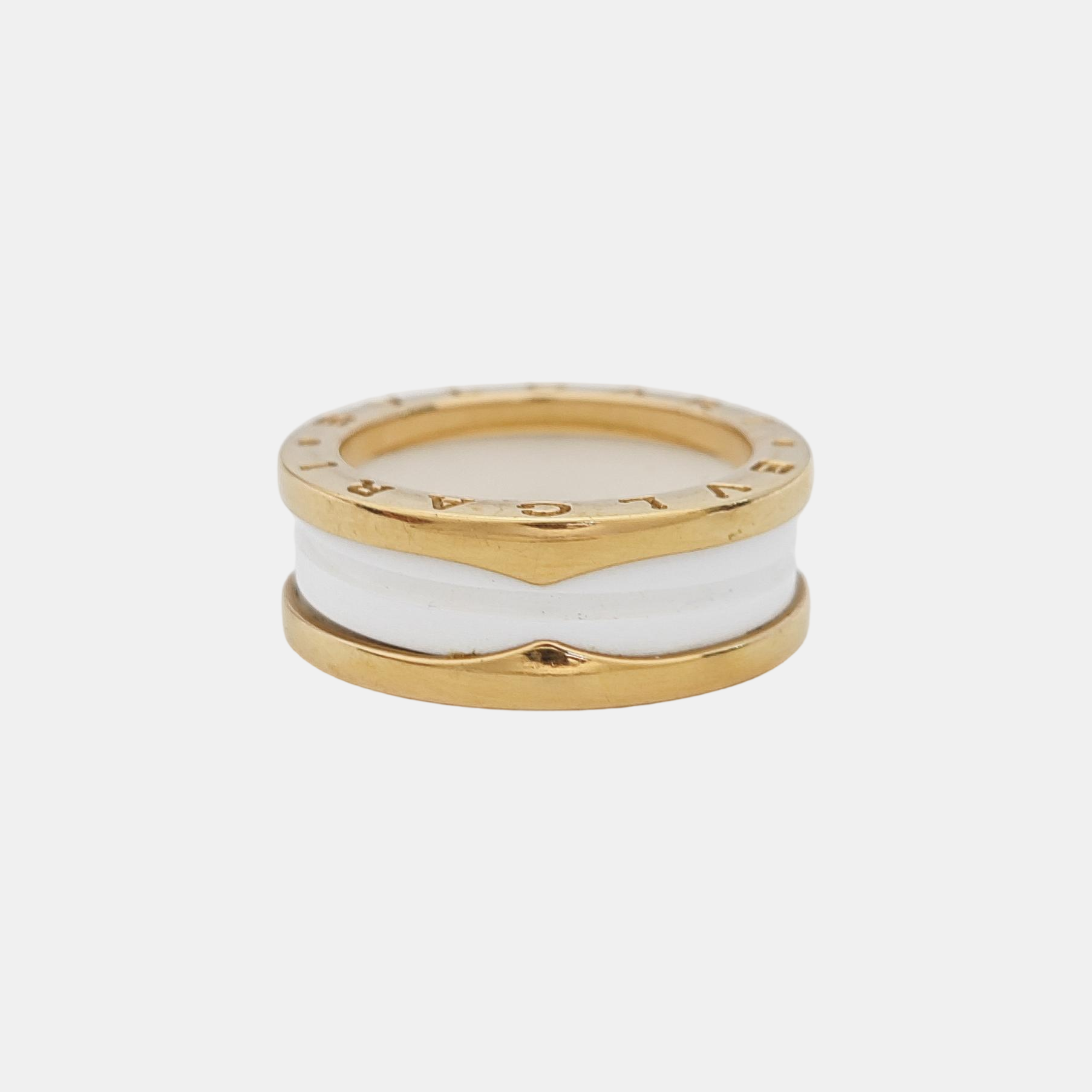 B.ZERO1 18k Rose Gold Ring EU 55