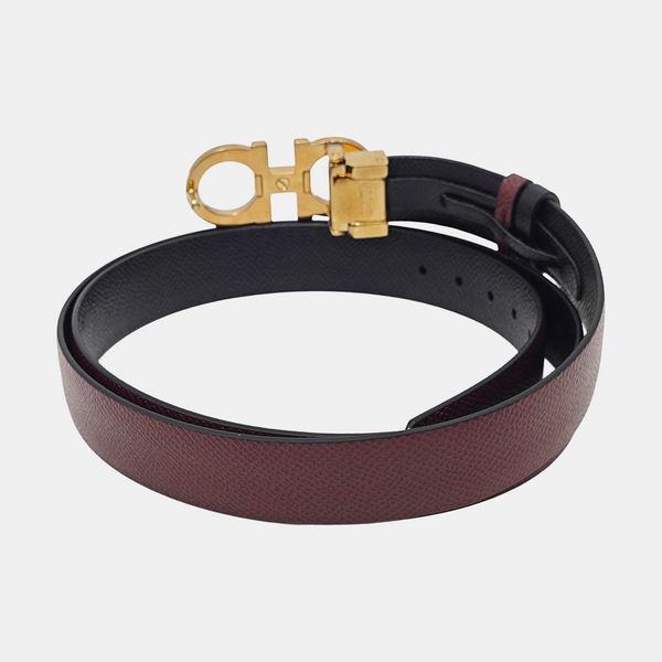 Leather Belt Red