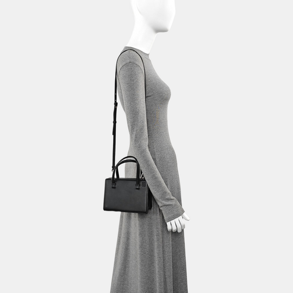Postal Small Calfskin Black