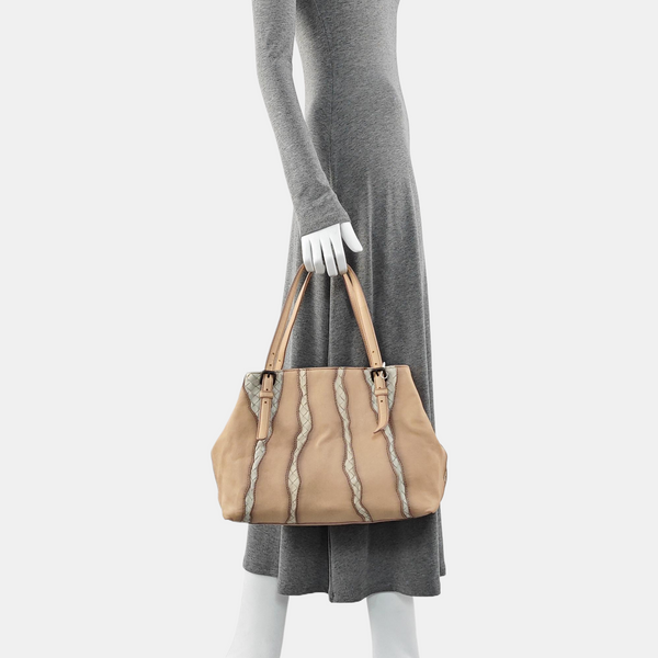 Lambskin Tote Bag Pink