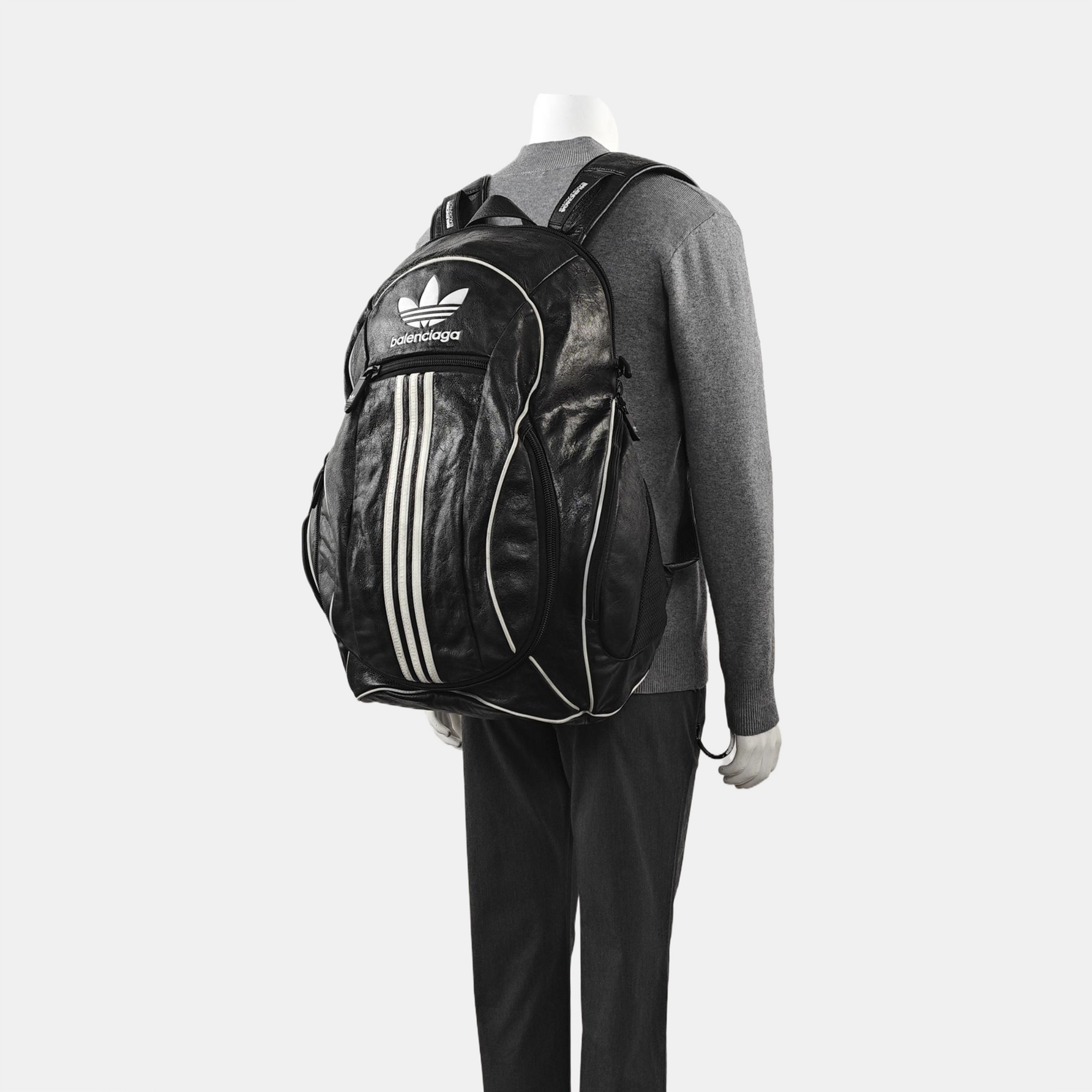 Lambskin Backpack Large Black