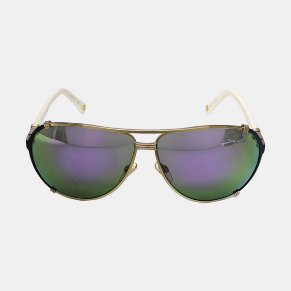 Metal Sunglasses Green