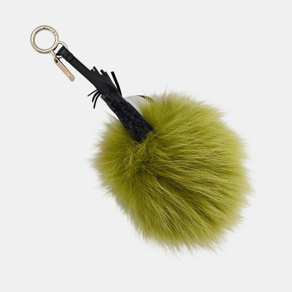 Fabric Bag Charm Multicolor