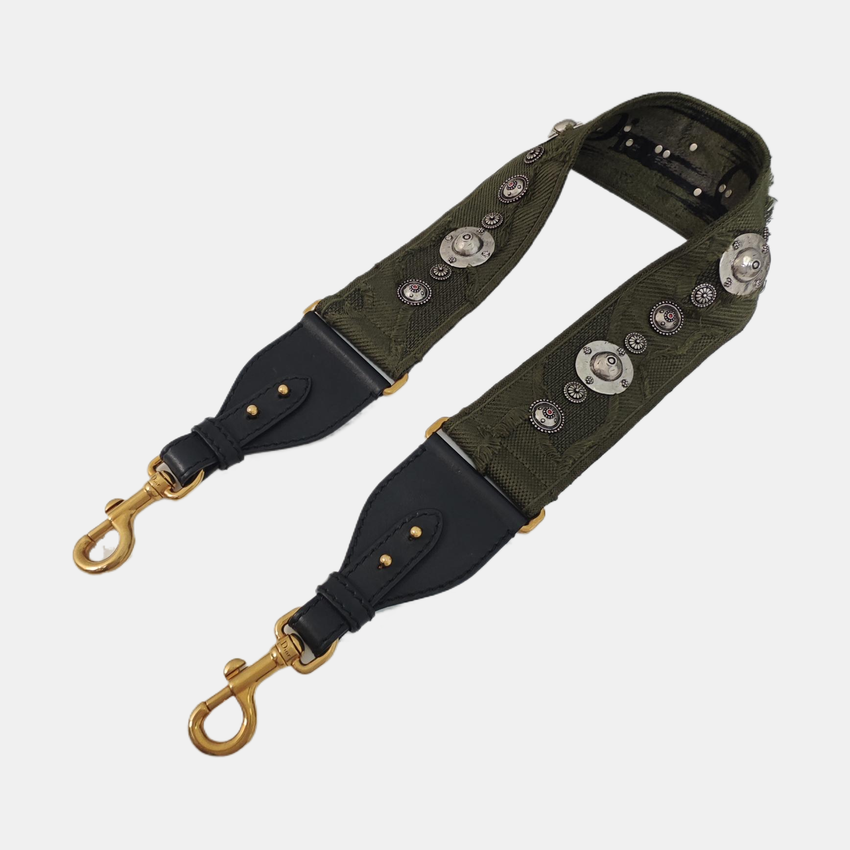 Fabric Bag Strap Green