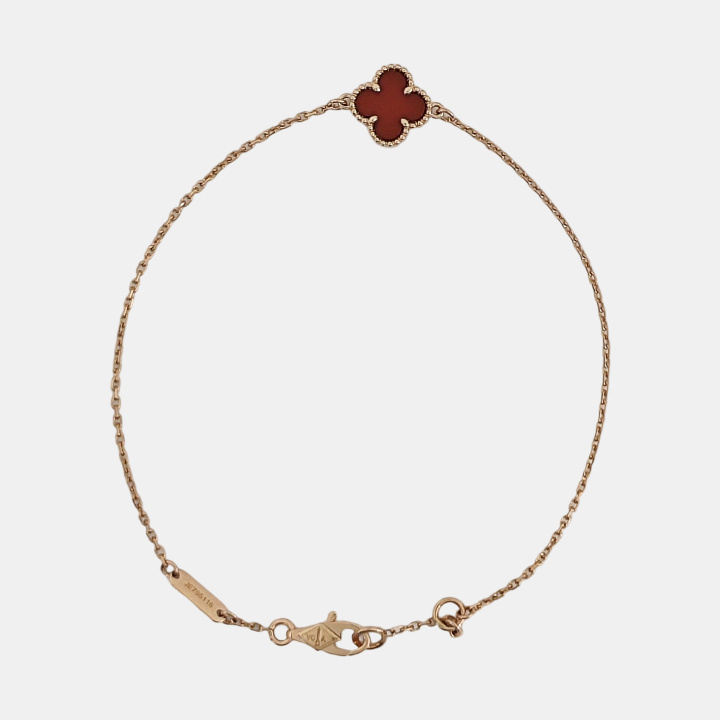 Sweet Alhambra 18k Rose Gold Bracelet