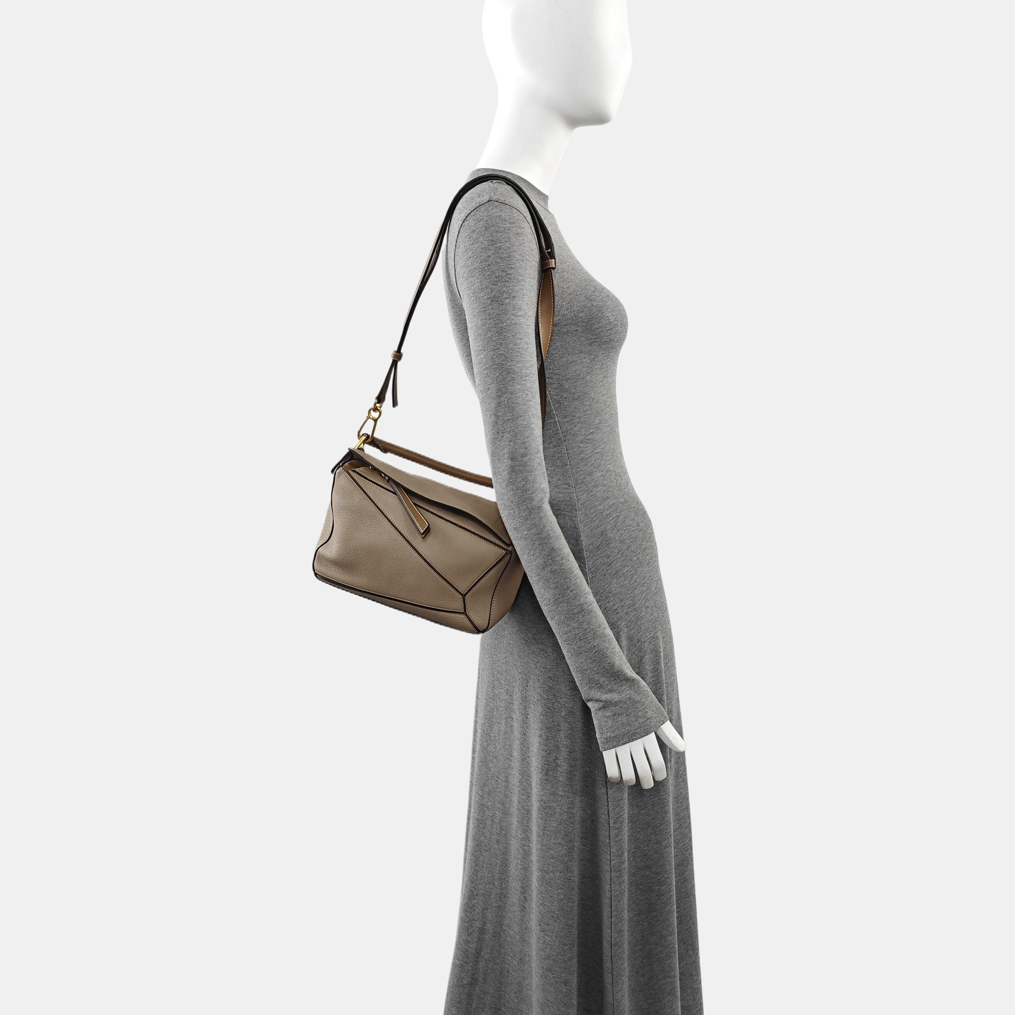 Puzzle Small Calfskin Gray
