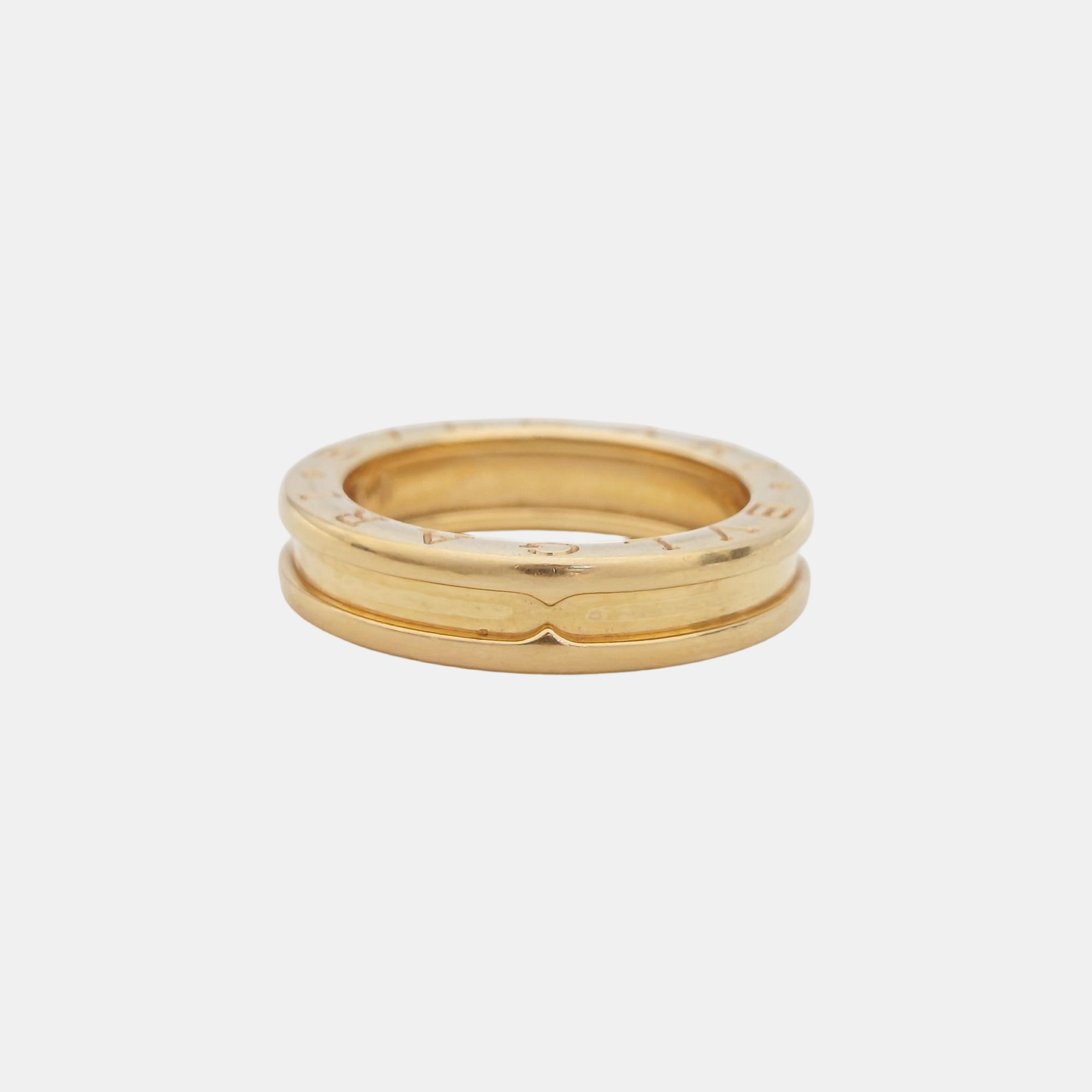 B.ZERO1 18k Rose Gold Ring EU 55