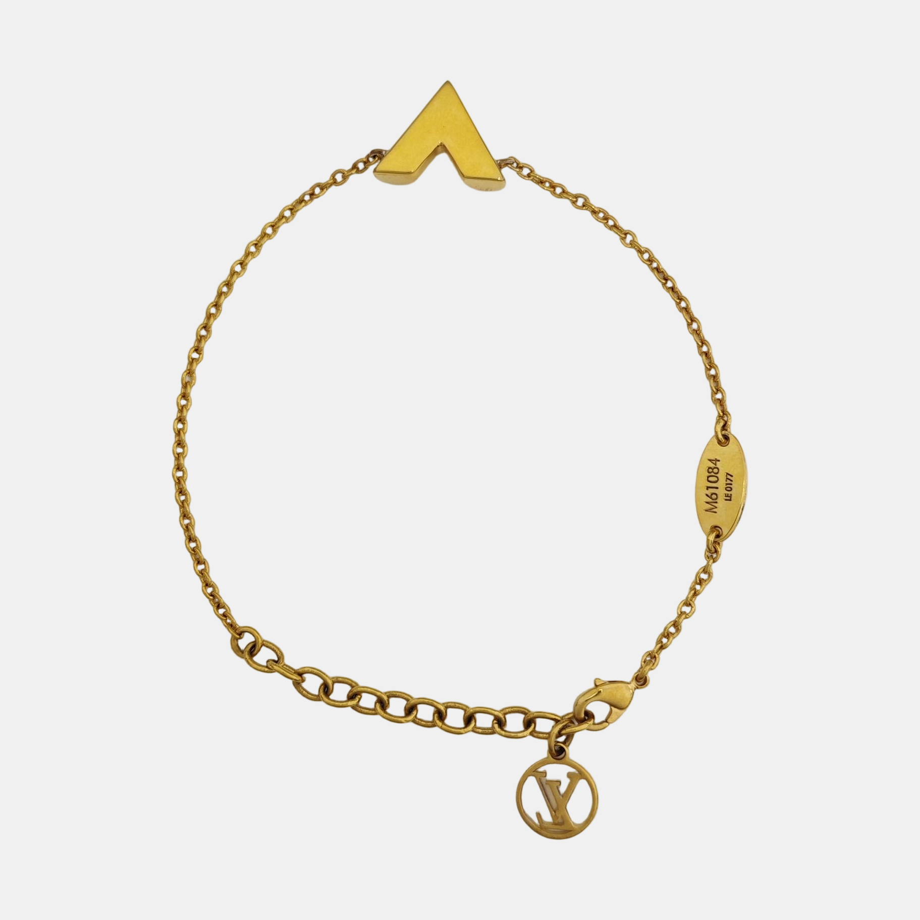 ESSENTIAL V Metal Gold Bracelet
