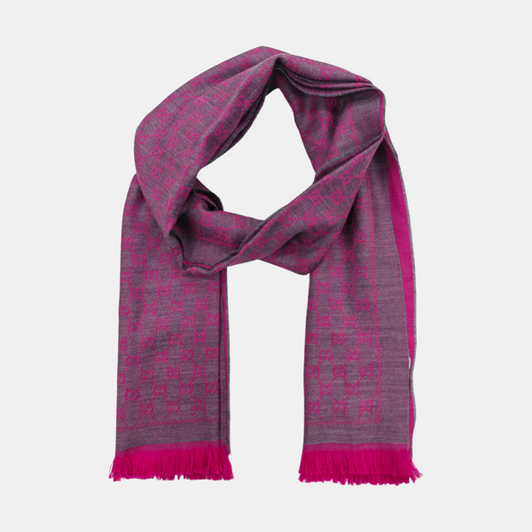 Wool Scarf Gray