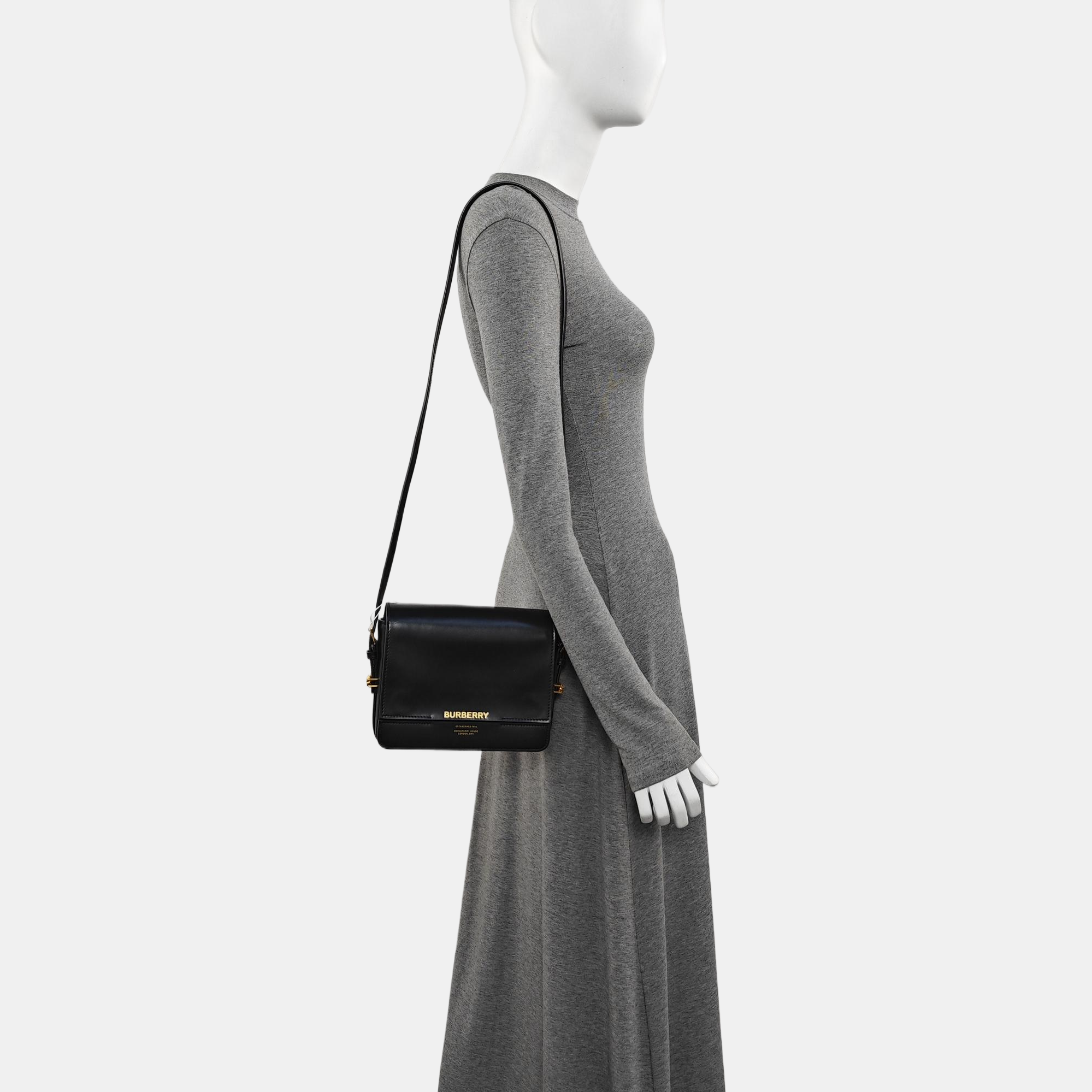 Grace Small Calfskin Black