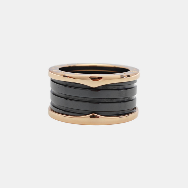B.ZERO1 18k Rose Gold Ring EU 57