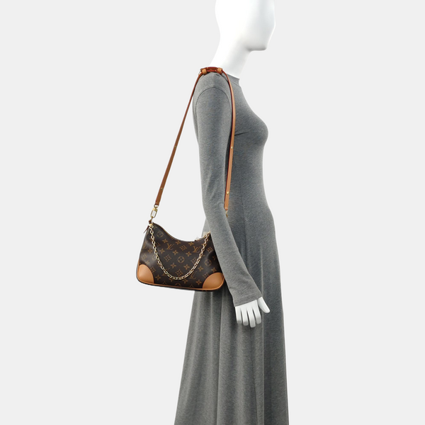 BOULOGNE Monogram Coated Canvas Brown