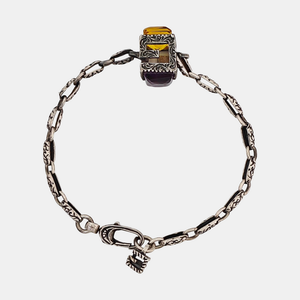 Lion Head 925 Sterling Silver Bracelet