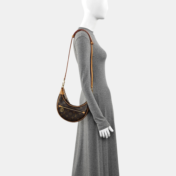 LOOP Monogram Coated Canvas Brown