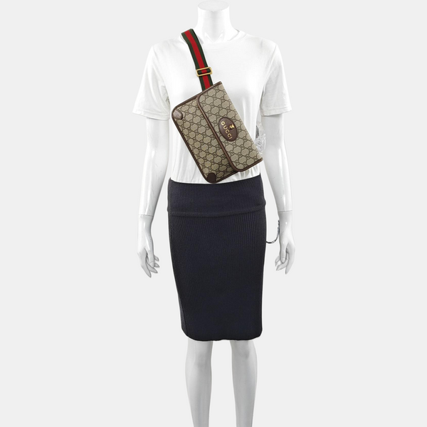Neo Vintage Monogram Coated Canvas Beige