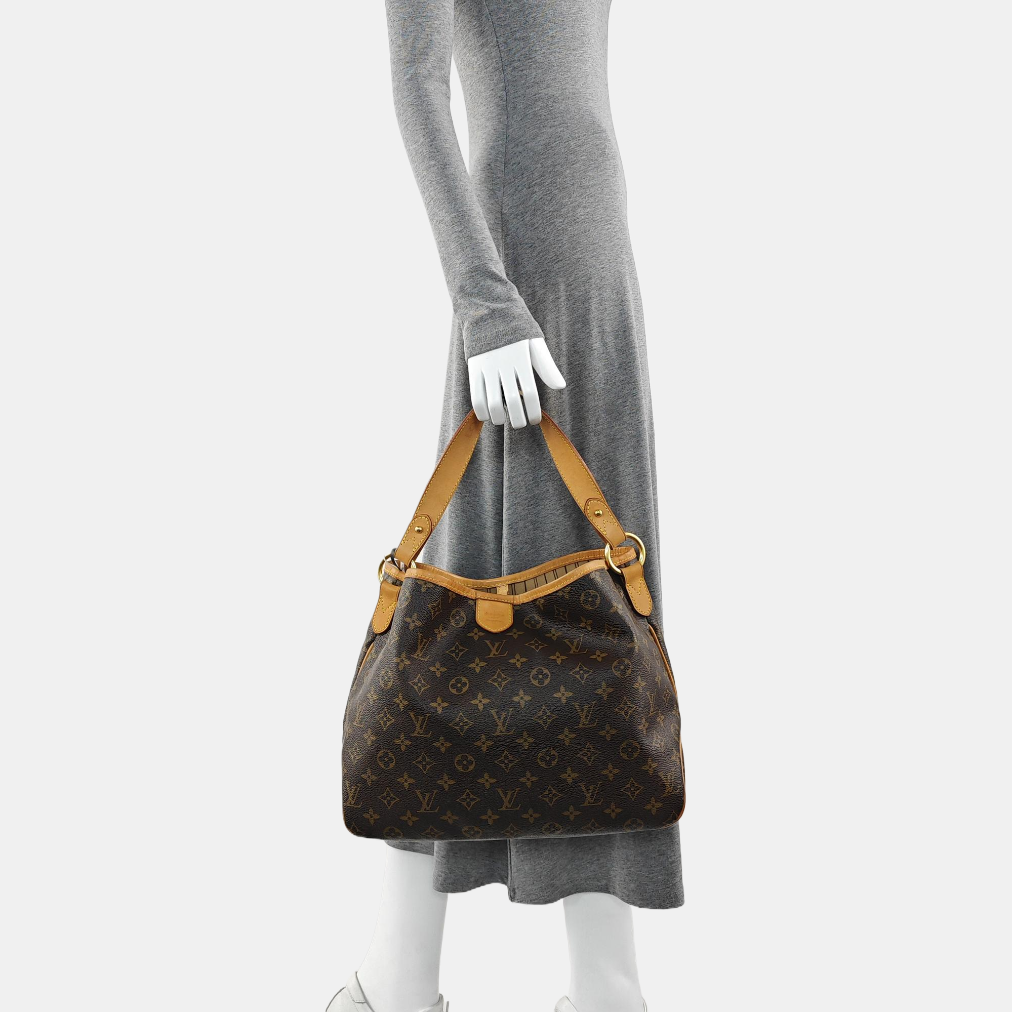 DELIGHTFUL PM Monogram Coated Canvas Brown