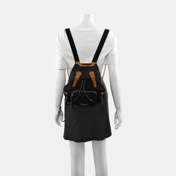 The Rucksack Nylon Black