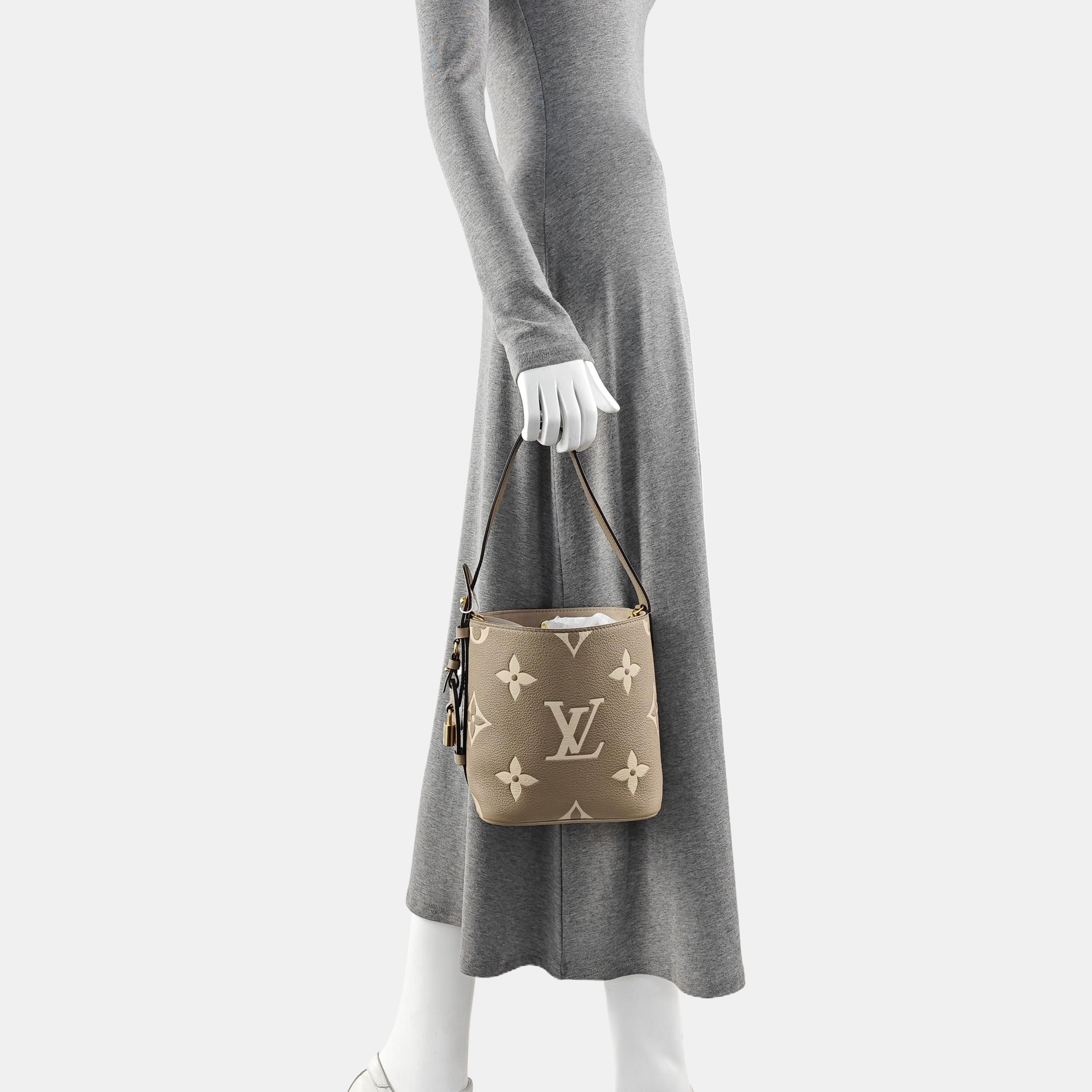 ALL IN BB Monogram Calfskin Gray
