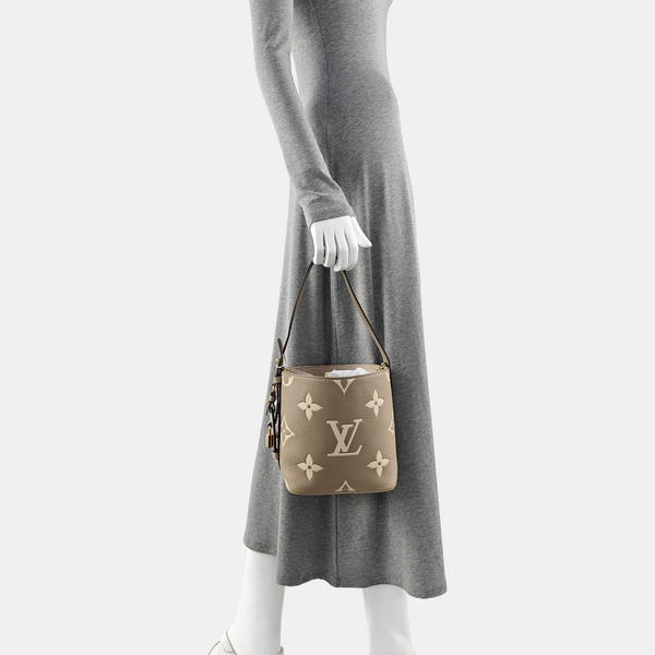 ALL IN BB Monogram Calfskin Gray