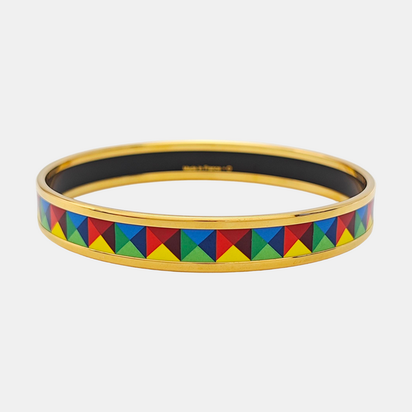 Email Metal Multicolor Bangle